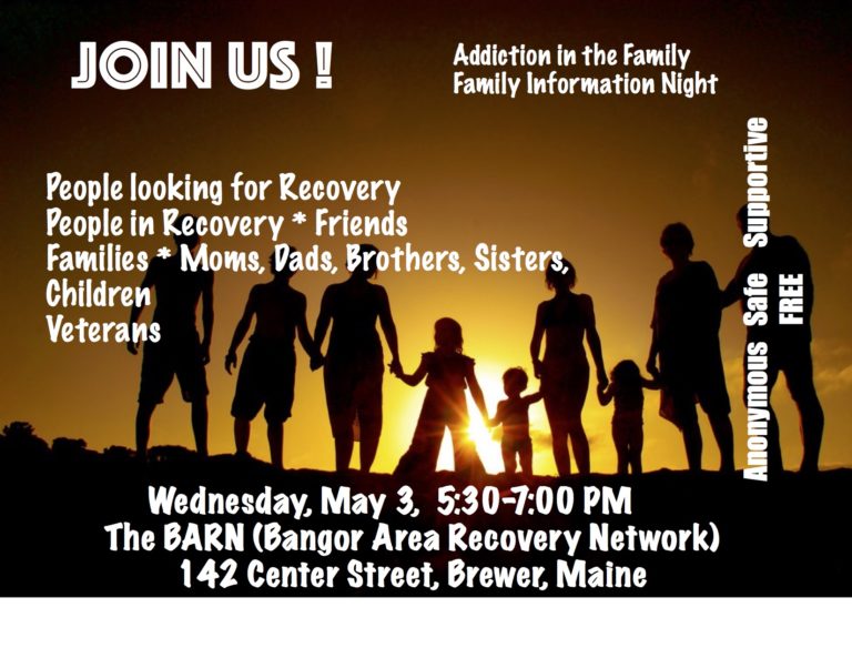 Addiction In The Family Family Information Night The City Of